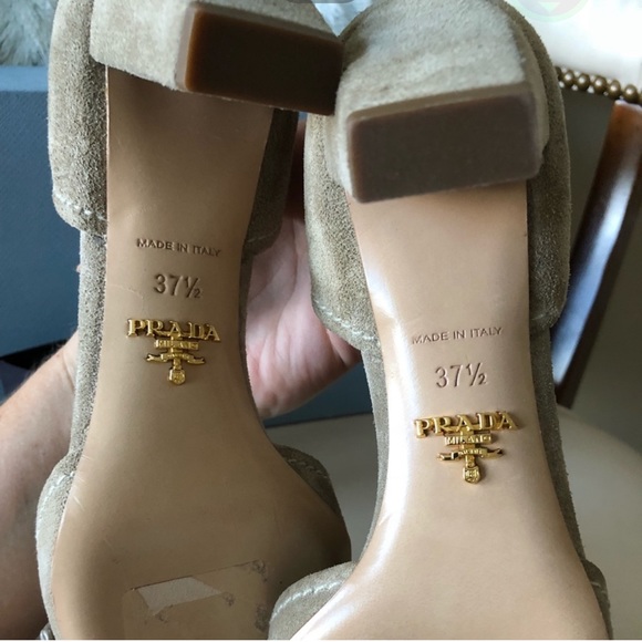 Prada Calzature Donna Suede Shoes - Picture 2 of 8